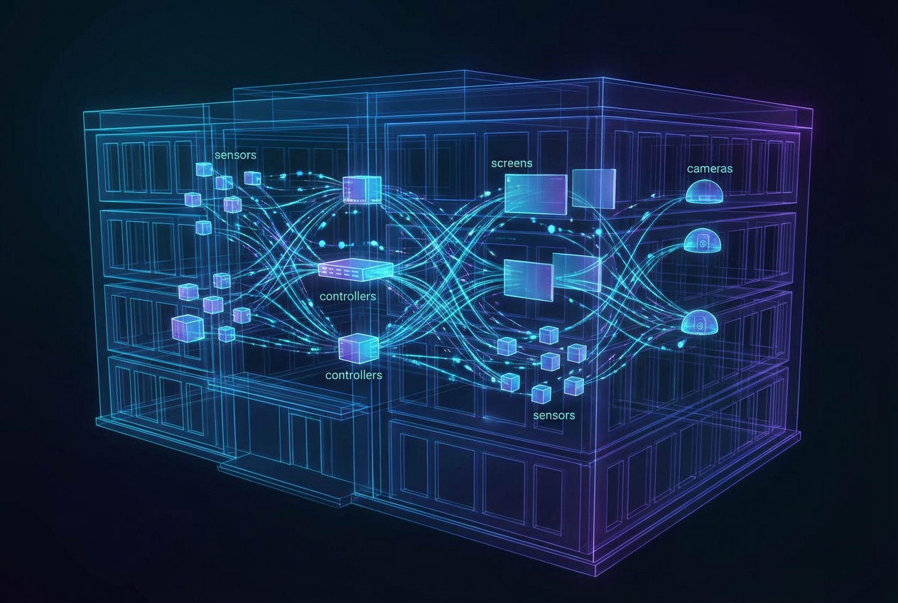 翼会通如何打通会议室中控、门牌与物联网设备